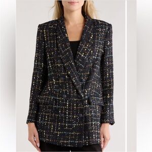 NWT L'agence Tweed Jayden Blazer